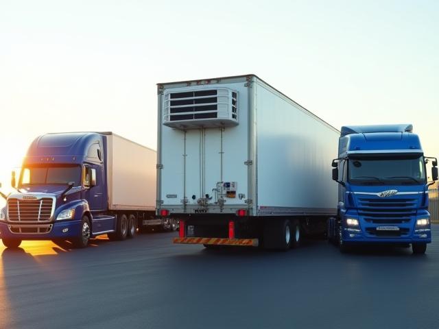 631 Moving and Delivery specialized truck fleet parked in Brooklyn